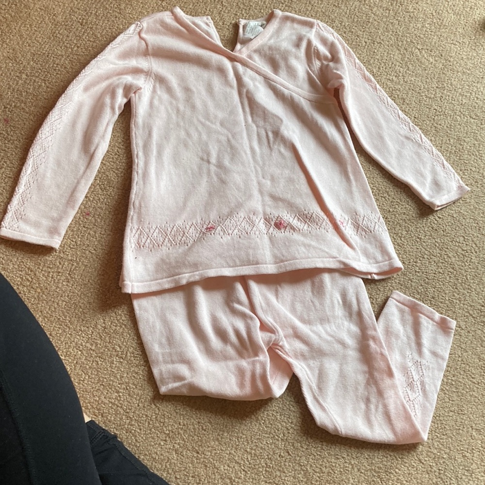 Two piece sweater/pants set